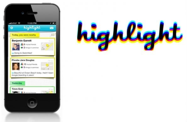 De social-local app Highlight