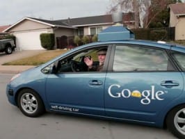 Google auto zelf rijdend