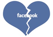 Facebook: raakt de liefde bekoeld?