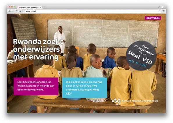 homepage VSO