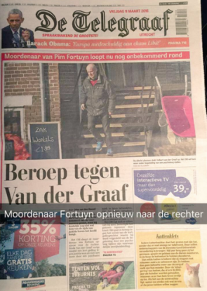 Telegraaf SNapchat
