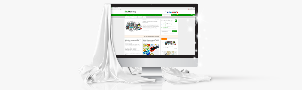 Lancering nieuwe website Frankwatching én…