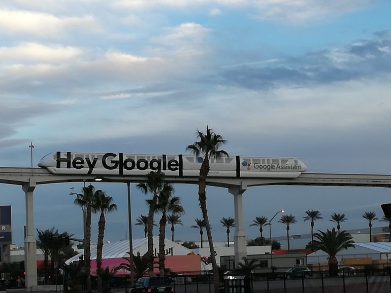 Google op CES 2018