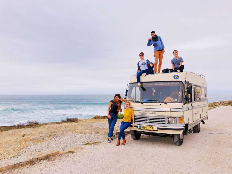 Vamos de camper met digital nomads. 