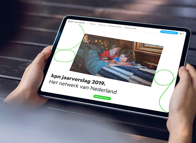 Born05 ontwikkelt online platform voor KPN Jaarverslag 2019