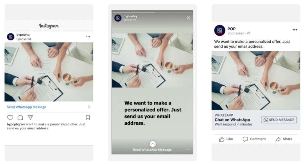 Veranderingen in Instagram en Facebook.