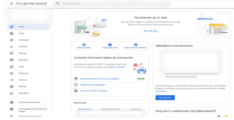 Google Mijn Bedrijf