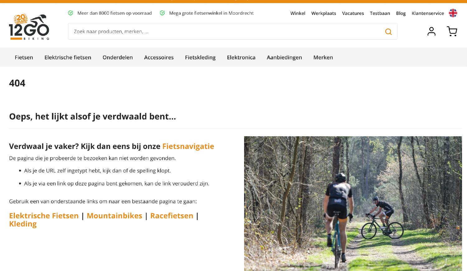 Screenshot van 12GO Biking.