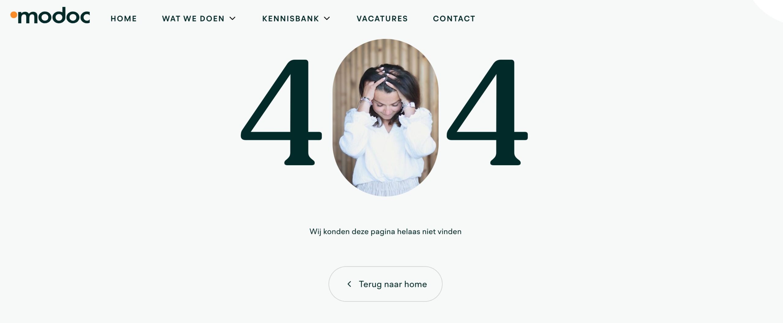 Screenshot van modoc.